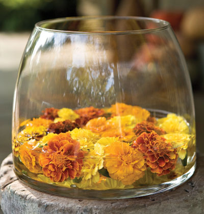 Marigold flower deals decoration