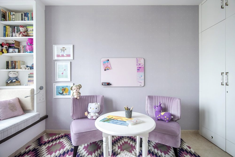 Light purple discount girls room