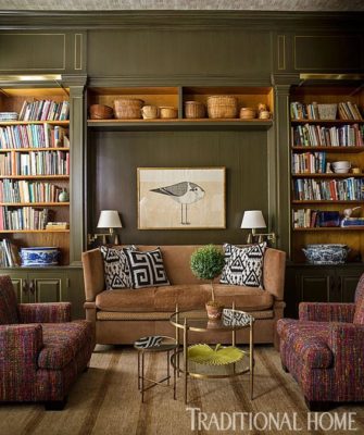 11 Perfect Spots For A Home Library • One Brick At A Time