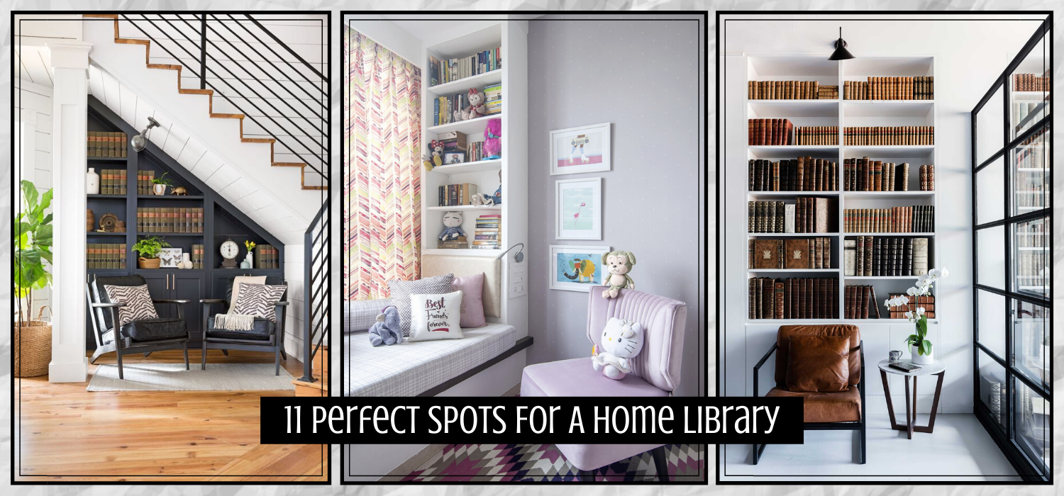 7 Perfect Tiny Library Rooms - Soho Blog