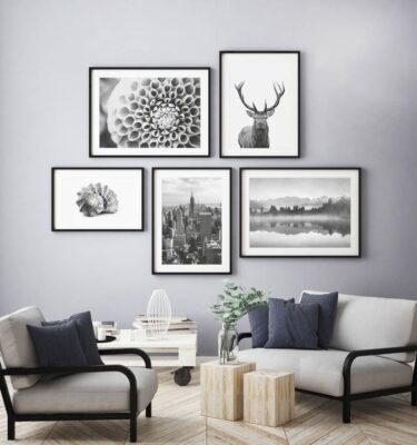 11 Great Gallery Wall Layout Ideas • One Brick At A Time