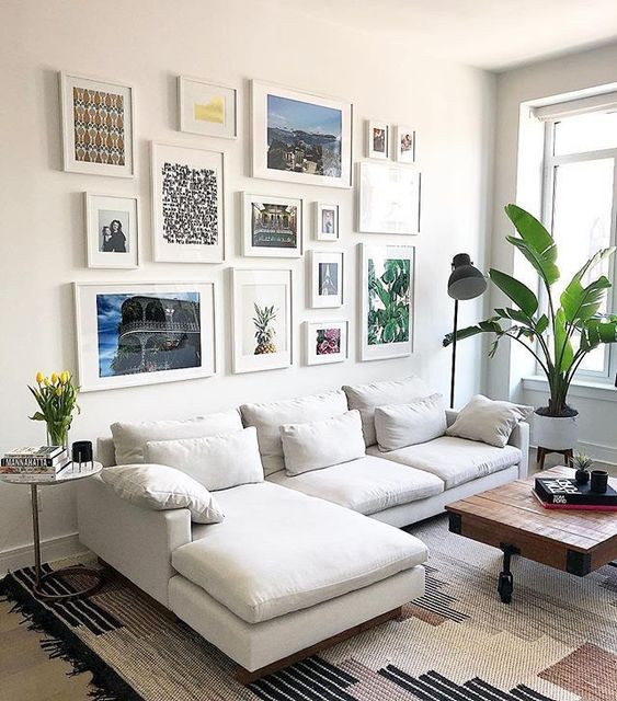 11+ Picture Framing Ideas For Your Gallery Wall • One Brick At A Time