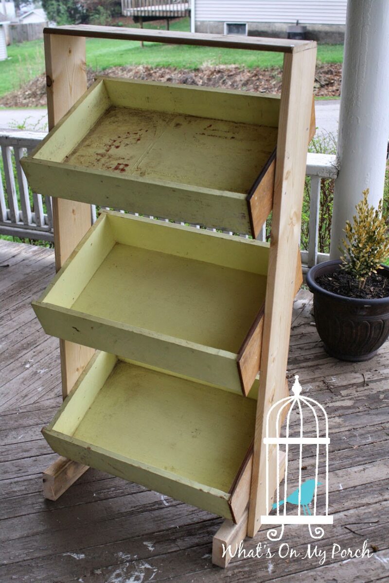 Repurposed Drawers into Wall Shelves - Knick of Time