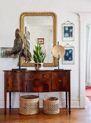 How To Style A Console Table • One Brick At A Time