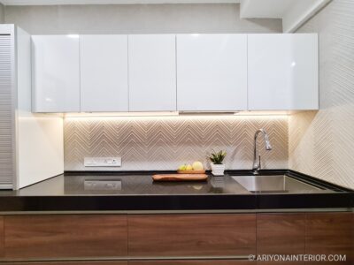 Wood And White Kitchen - Dee Residence • One Brick At A Time