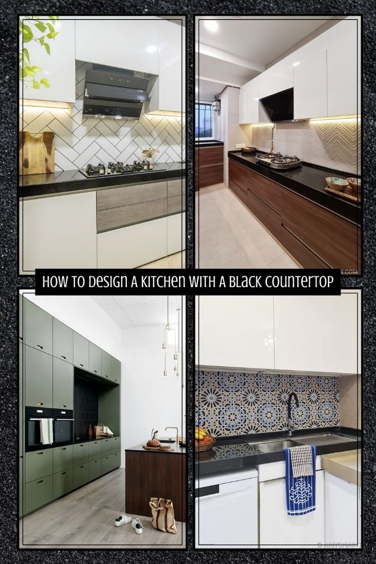 How Can Black Kitchen Cabinets Make a Small Kitchen Look Good? - The  Architects Diary